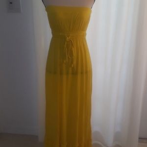 Yellow Beach Dress